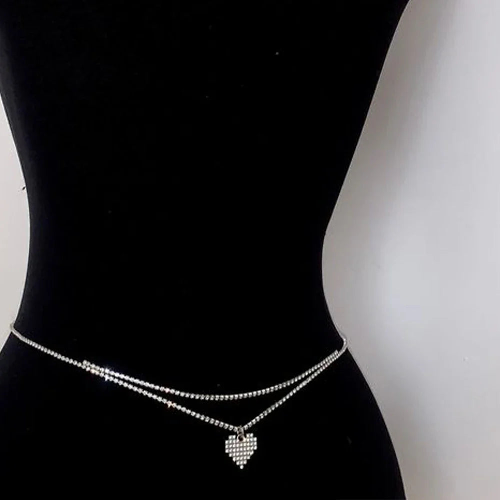 LacyNighty™ A Heart To Break Belly Chain