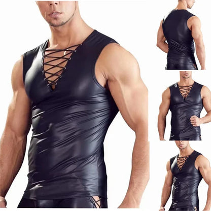 Nightclub Leather T-Shirt