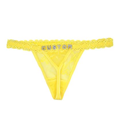 LacyNighty™ Customize Thong