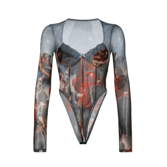 Heavens Long Sleeve Bodysuit