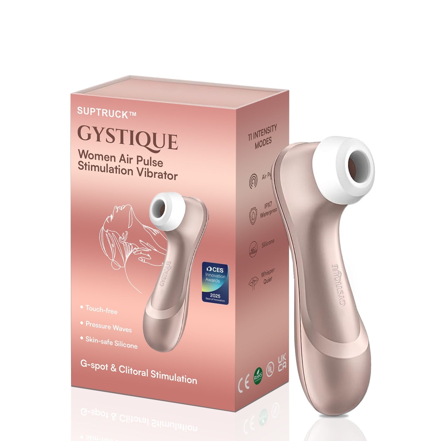 💥 2025 Limited 70% ️OFF 💦 Gystique Vibrator Toy for Women | Pleasure Device | Stimulation Vibrators Hemiras
