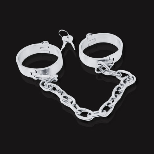 Lacy Nighty™ Eclipse Stainless Steel Cuffs Lacy Nighty