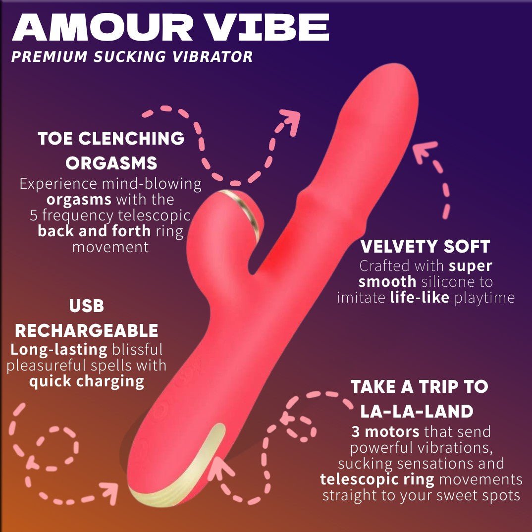 Amour Vibe Sucking Vibrator