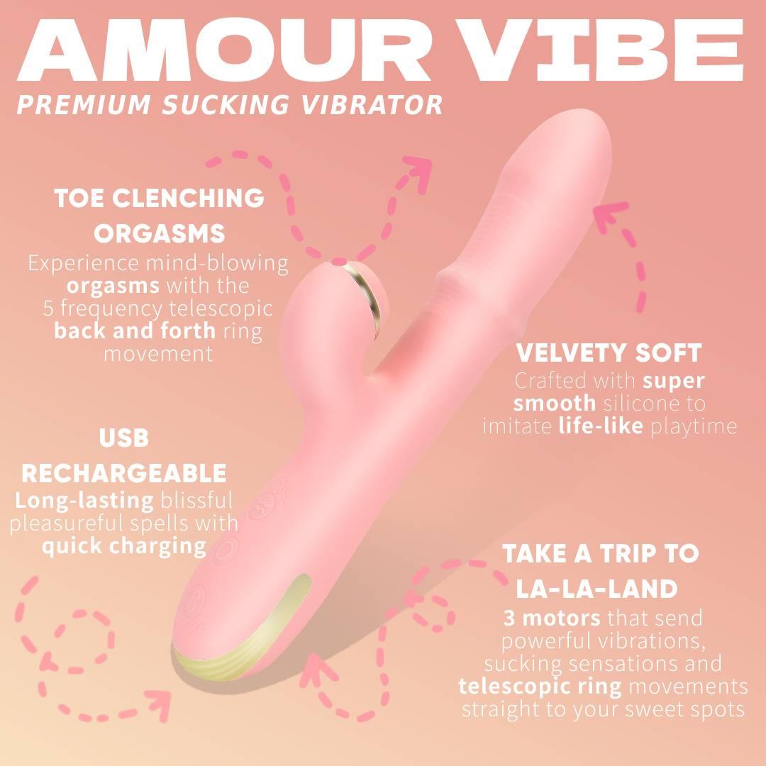 Amour Vibe Sucking Vibrator