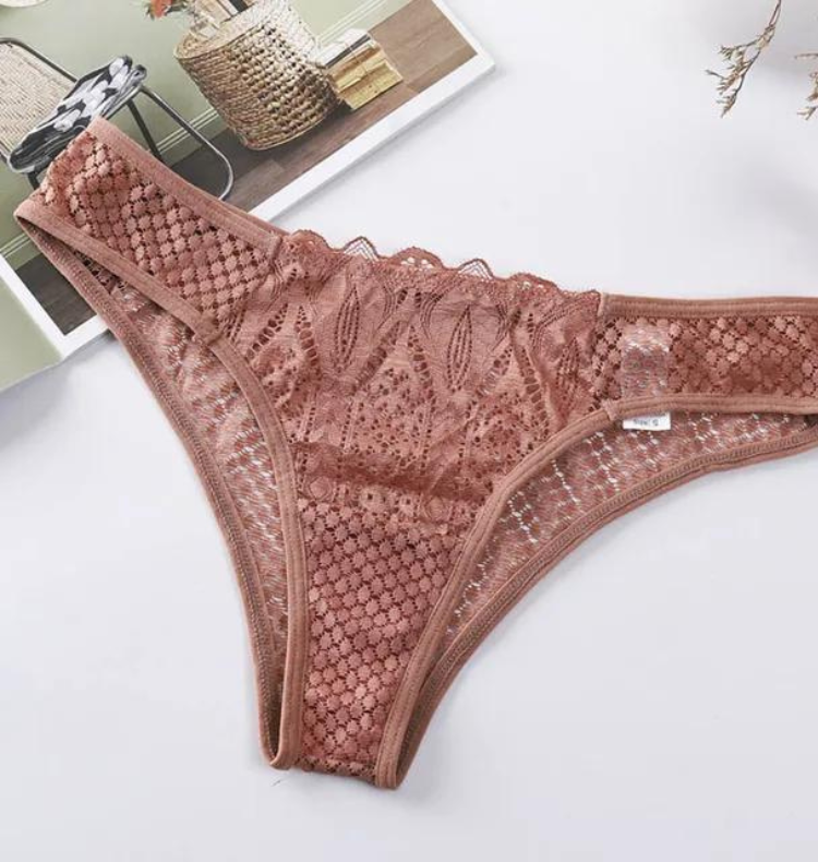 LacyNighty™ Velvet Touch Thong