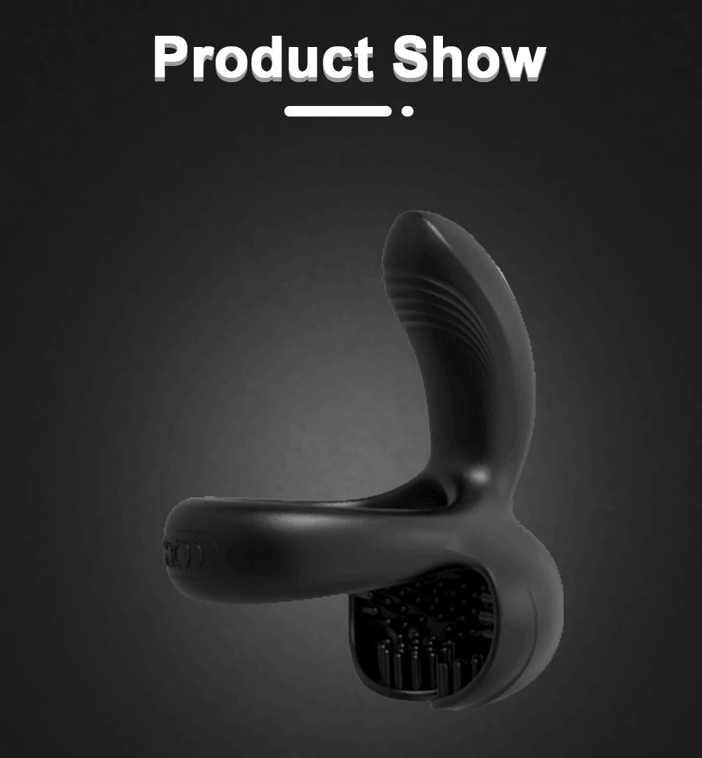 💥2025 Cock Ring 4 in 1 Couple Toy Penis Ring Nighty