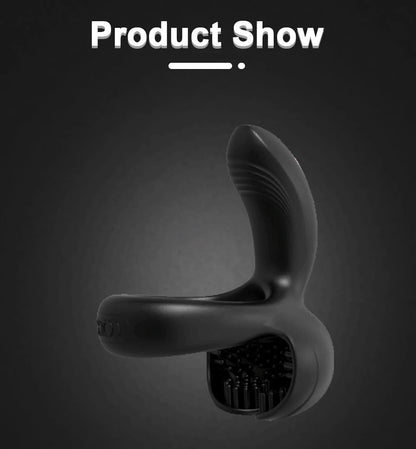 💥2025 Cock Ring 4 in 1 Couple Toy Penis Ring Nighty