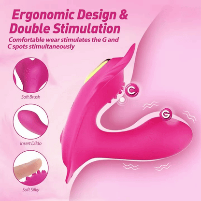 💥 2025 Limited 💦 VibraHug Suptruck™ Wearable Vibrator X9 📱 Pulse Panty Global Control & 9 Modes Hemiras