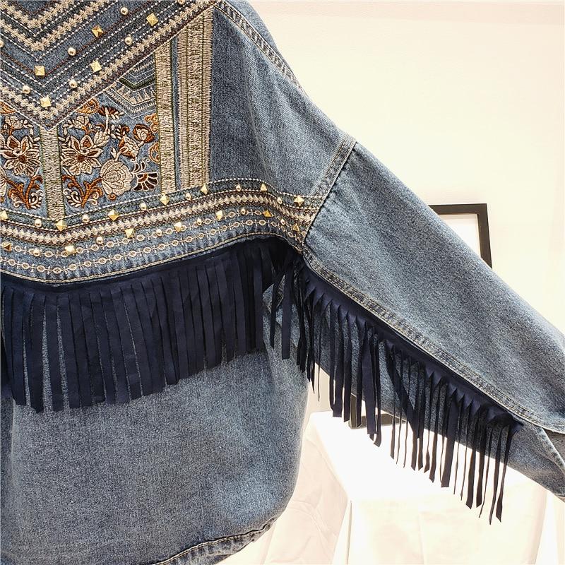 Embroidery Denim Jacket