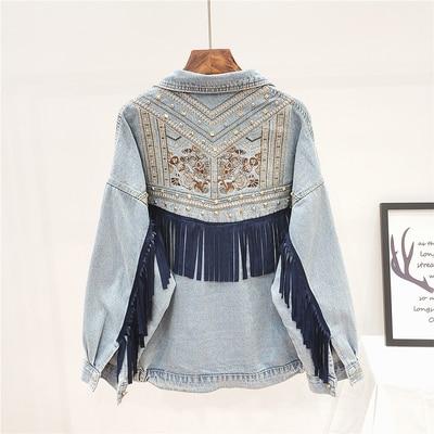 Embroidery Denim Jacket