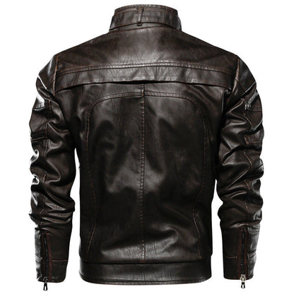 WINDBREAKER LEATHER JACKET