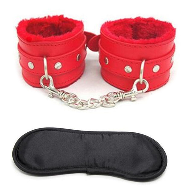 LacyNighty™ Handcuff & Blindfold Set