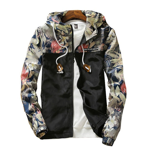 Floral Windbreaker Lacy0301Goth