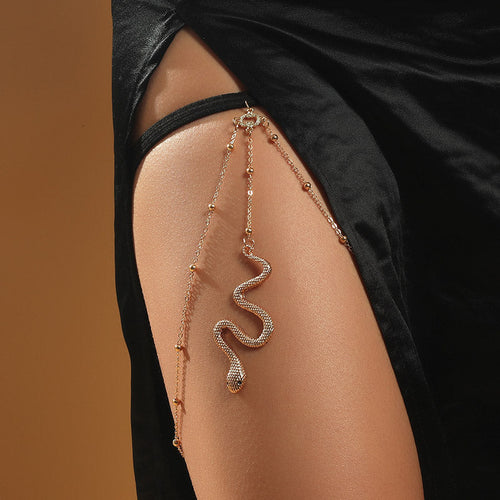 Snake Thigh Garter Chain