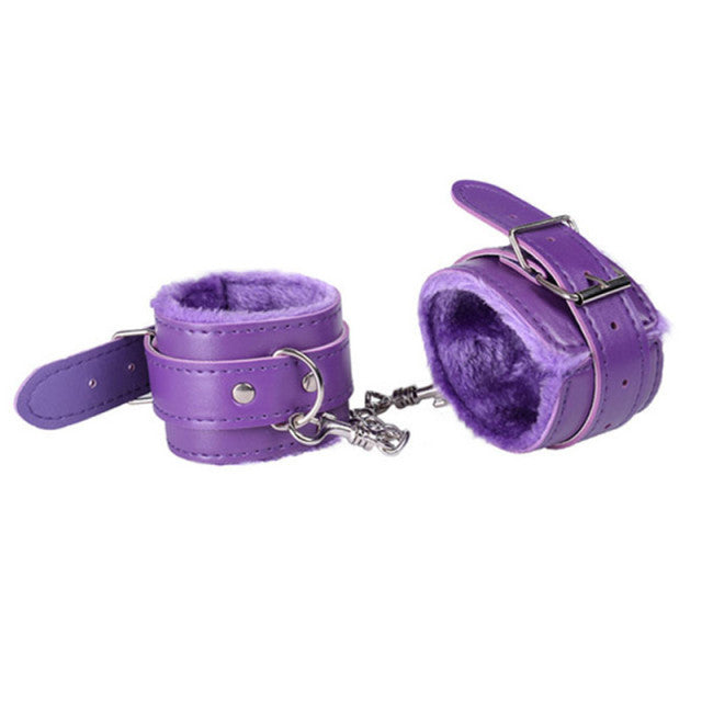 LacyNighty™ Leather Handcuffs