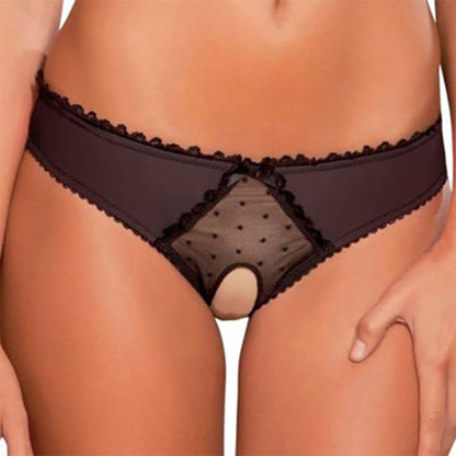 LacyNighty™ Isabelle Crotchless Panties