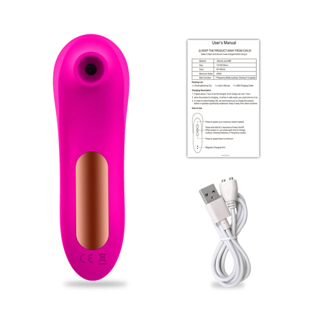LacyNighty™ Vibrating Sucking Clitoral Massager