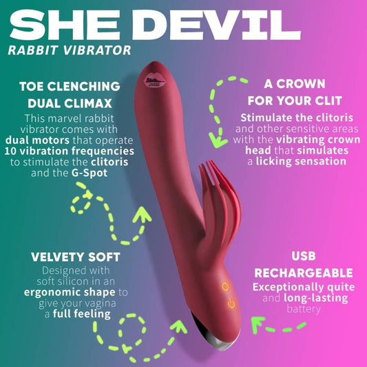 She Devil Rabbit Vibrator