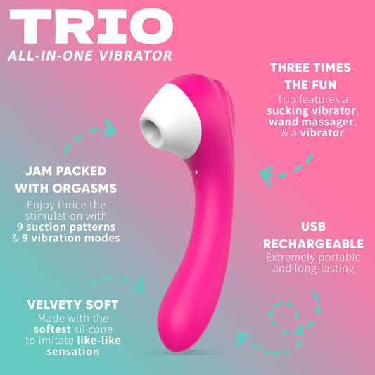 Trio All-In-One Vibrator