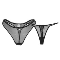 Black Tanga and Thong